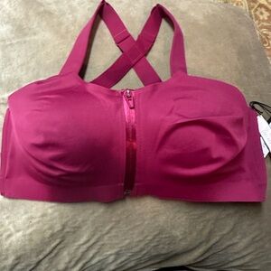 Victoria's Secret Knockout Front-Close On Point Sports Bra Ophelia Magenta 36DD